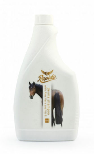 Obrázek Šampon Rapide pro koně s citlivou kůží.