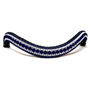 Picture of Browband Blue & Crystal